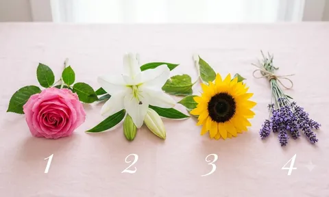 Chọn một trong 4 bông hoa bạn thích nhất: Khám phá điều bạn đang cần nhất trong cuộc sống