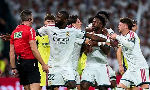 Diomande giải cứu Real sau tấm thẻ đỏ hy hữu của Vinicius