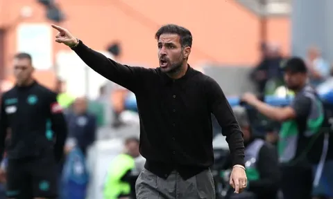 Hòa Roma, Como của Fabregas đứng thứ 6 ở Serie A