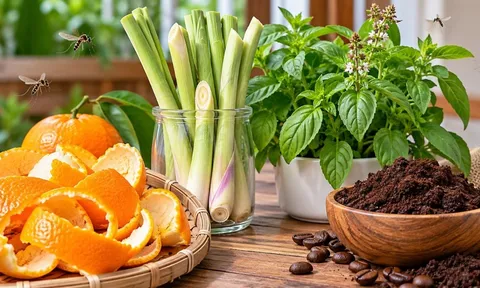 Cách đuổi muỗi bằng nguyên liệu tự nhiên sẵn có, đơn giản mà hiệu quả