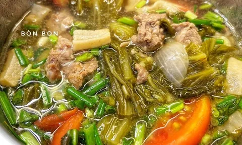 Cách nấu canh dưa chua ngon