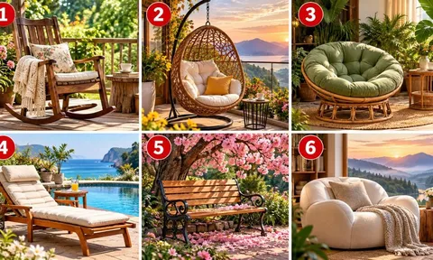 Chọn một chiếc ghế bạn muốn ngồi thư giãn, xem bạn đang cần buông điều gì để cuộc sống thuận lợi hơn