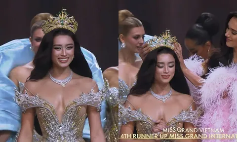 Emoura Phạm đăng quang Á hậu 4 Miss Grand International 2026, màn thuyết trình về hòa bình gây ấn tượng