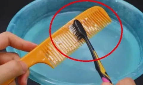 Tác dụng của việc bôi kem đánh răng lên lược