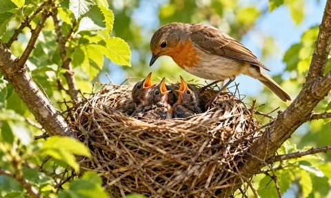 Tại sao chim lại làm tổ hướng lên trời? Mưa bão thì sao, chẳng phải ướt hết ư?