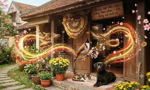 4 con vật đến nhà mang theo Phúc - Lộc, đừng vội đuổi đi