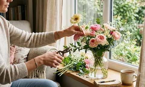 Cắm hoa trong nhà không chỉ để làm đẹp: 4 giá trị phong thủy và tinh thần ít người để ý