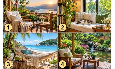 Chọn 1 góc thư giãn bạn muốn ngồi nhất