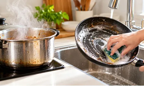 Vì sao nấu xong không nên rửa nồi chảo ngay? Chú ý: Thời điểm này mới là lúc nên rửa