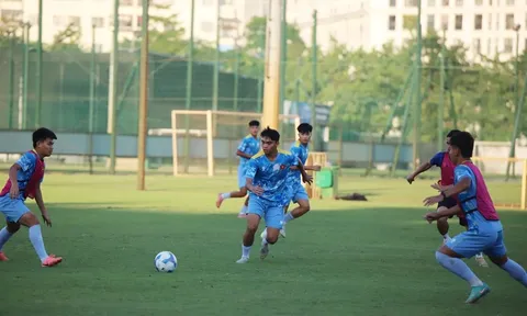 U17 và U15 Việt Nam rèn quân chuẩn bị đá World Cup