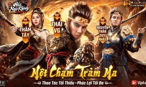 Ta Là Hắc Ngộ Không - Vplay tung TVC “tiền tỷ” với sự góp mặt của hai Anh tài Thái VG và Nguyễn Trần Duy Nhất