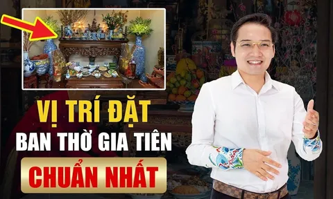 Bàn thờ để tầng 1 có được không?