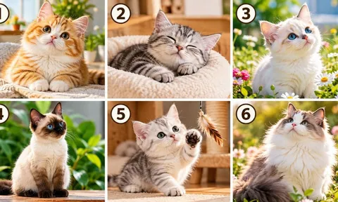 Chọn 1 chú mèo cưng bạn thích nhất