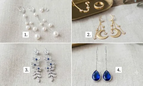 Chọn hình ảnh đôi bông tai bạn thích nhất sẽ nói tháng 11 bạn như thế nào?