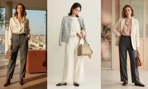 Công sở mùa thu: 4 cách phối đồ phong cách old money giúp nàng thanh lịch mà vẫn trẻ trung