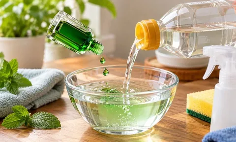 Trộn dầu gió với giấm, được hỗn hợp nhiều công dụng bất ngờ