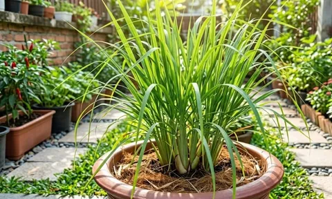 Vì sao ngày càng nhiều gia đình chọn trồng sả trong nhà?