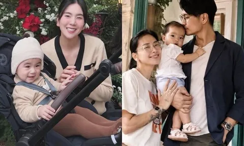 2 con sao Việt "ngoại giao" khắp cả phố: Ái nữ Ngô Thanh Vân về quê ngoại Na Uy, quý tử Mai Ngọc gặp ai cũng chào
