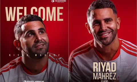 Cựu sao Man City Mahrez gia nhập đội bóng tại Qatar