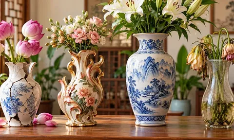 Người xưa nhắc nhở: Những loại bình hoa nên cẩn trọng khi dùng, kẻo phạm phong thủy