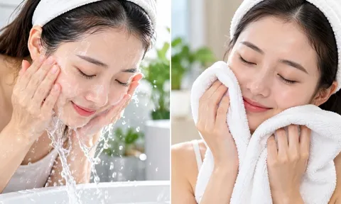 Rửa mặt bằng tay hay bằng khăn: Cách nào tốt hơn cho da?
