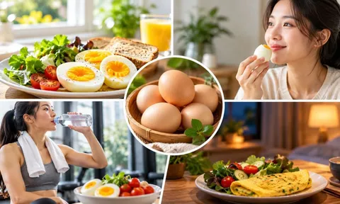 Thời điểm vàng ăn trứng giúp hỗ trợ giảm cân, ăn đúng lúc no lâu, hạn chế thèm ăn