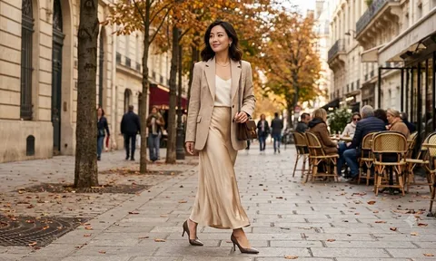 10 cách phối blazer mùa thu giúp phụ nữ mặc đẹp, thanh lịch và sang trọng hơn