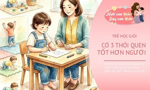 Có 3 điều học sinh giỏi âm thầm làm để học nhẹ nhàng, ghi nhớ lâu, bố mẹ biết để dạy con