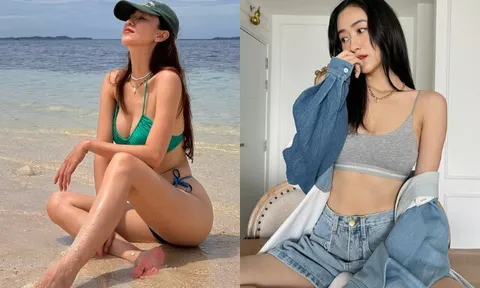 Nàng thơ xứ Huế từng ở nhà thuê, đi làm công ty nay thành Á hậu chăm mặc bikini nóng bỏng, dát đồ hiệu khắp người