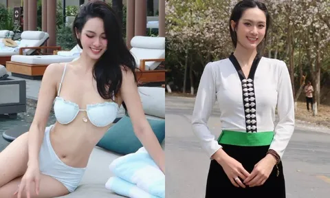 Mỹ nhân Điện Biên cao 1m74 xinh như hoa, mang thai với thiếu gia bụng "vượt mặt" vẫn đẹp rụng rời