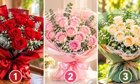 Chọn 1 bó hoa hồng bạn ấn tượng nhất