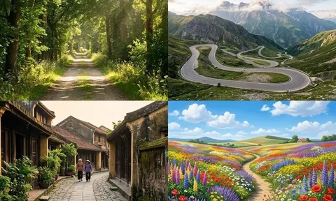 Hãy chọn 1 con đường bạn muốn đi nhất