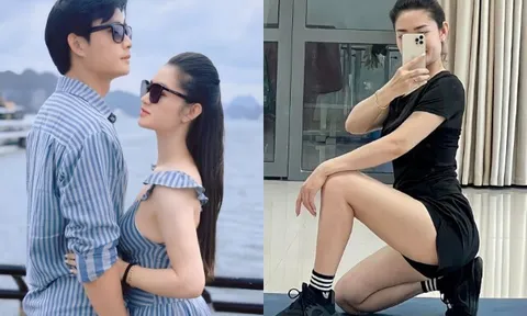 Hot girl Hà Nội xinh rạng rỡ khiến nam thần VTV say đắm, qua 2 lần sinh nở vẫn đẹp như gái son