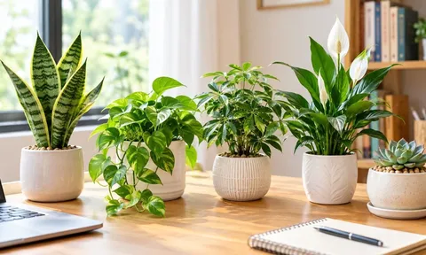 Cách chọn cây cảnh để bàn cho người hay nóng nảy