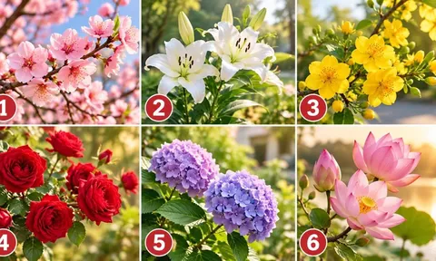 Chọn 1 cành hoa bạn ấn tượng nhất, điều mới mẻ nào sắp mở ra trong cuộc sống?