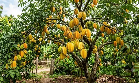 Trồng khế trước nhà khế chua hay ngọt để hút lộc