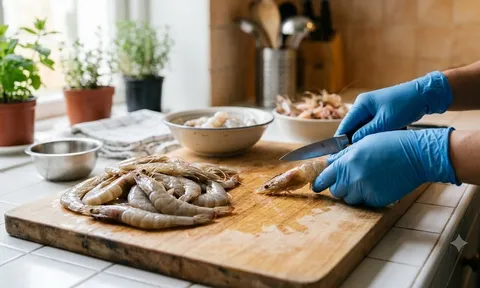 Vì sao nên cắt bỏ đầu tôm trước khi bảo quản? 3 điều người nội trợ cần biết