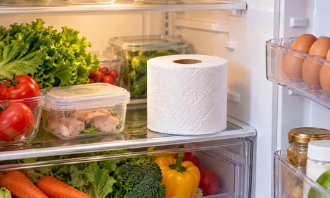 Vì sao nhiều người để cuộn giấy trong tủ lạnh?