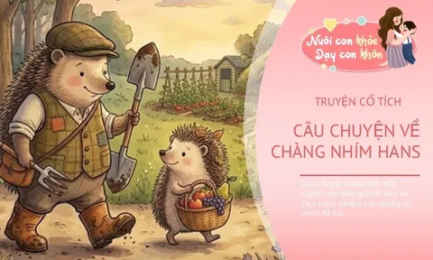 Truyện cổ tích: Chàng Nhím Hans