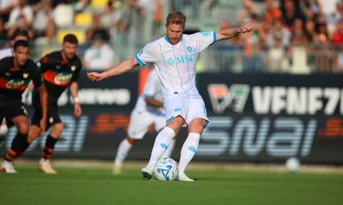 De Bruyne đá hỏng phạt đền, Venezia thắng sốc Napoli