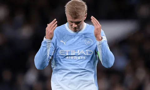 Haaland có thể bị loại khỏi đội hình Man City