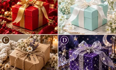 Bốc chọn 1 hộp quà mà bạn thích nhất