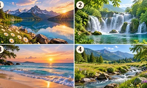 Phong cảnh thiên nhiên nào khiến bạn thấy thư giãn nhất?