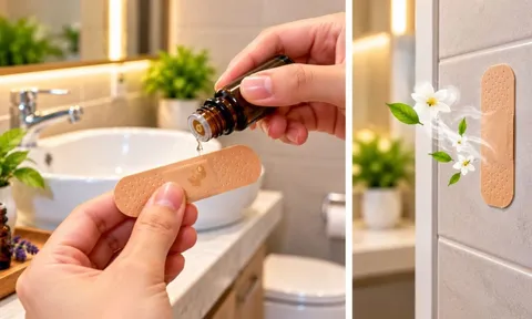 Tại sao nhiều nhà dán miếng urgo trong nhà vệ sinh?