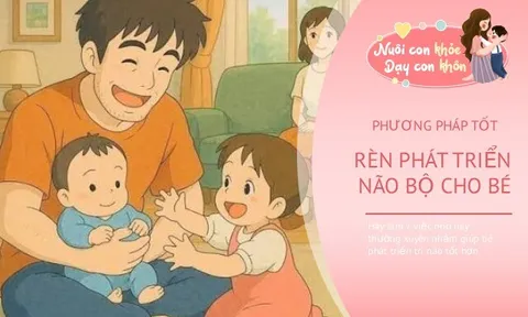 Nuôi dạy một em bé thông minh từ nhỏ, bố mẹ hãy kiên trì làm 6 việc đơn giản này mỗi ngày