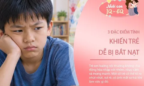 3 đặc điểm khiến trẻ dễ trở thành mục tiêu bắt nạt ở trường mẫu giáo