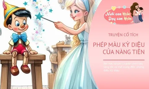 Truyện cổ tích: Phép màu kỳ diệu của nàng tiên