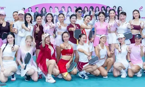 Hội chị em hào hứng tham gia ngày hội Pickleball, trải nghiệm dịch vụ chăm sóc miễn phí dành riêng cho phái đẹp