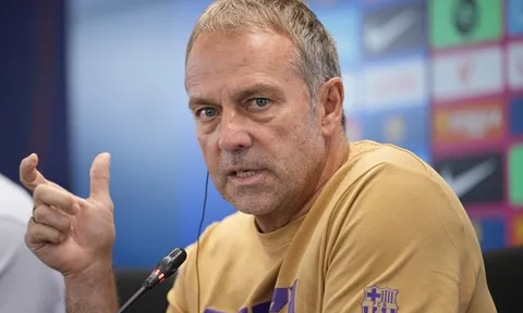 Hansi Flick tuyên bố mục tiêu tối thượng của Barca là danh hiệu