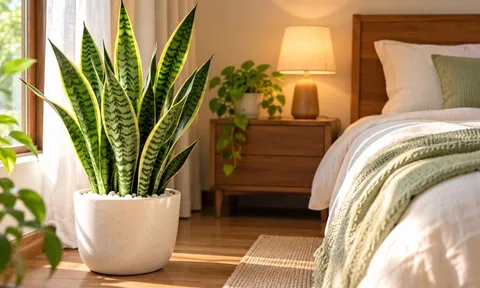 Vì sao nhiều người đặt cây lưỡi hổ trong phòng ngủ? Hóa ra vì cây này rất đặc biệt